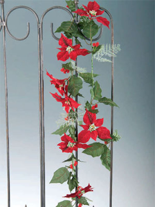 Poinsettia Girlande 180cm L�nge